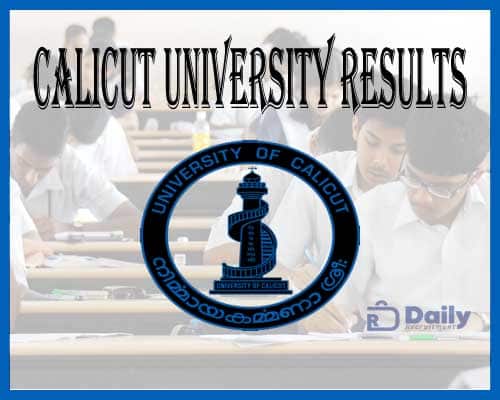 1st Sem Calicut University Result 2024