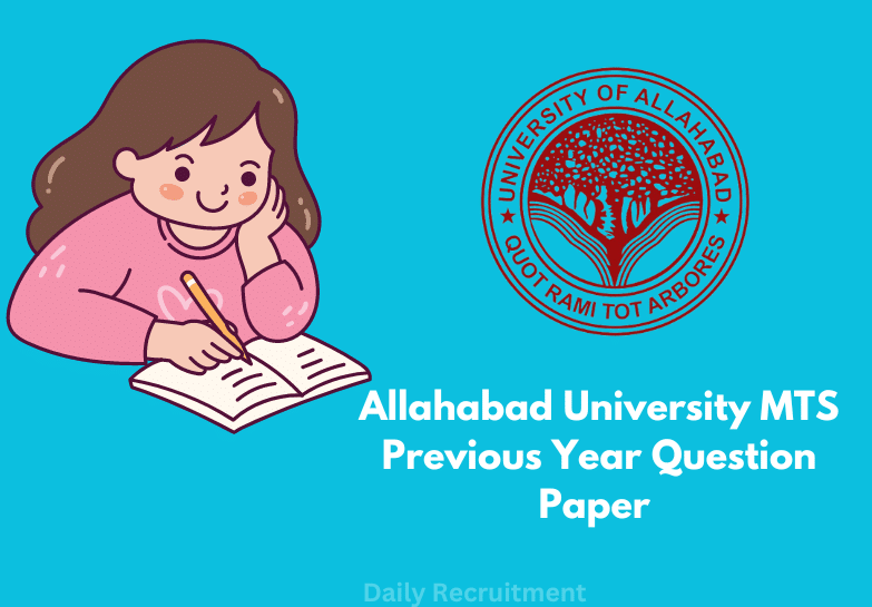 Allahabad University MTS Previous Year Question Paper