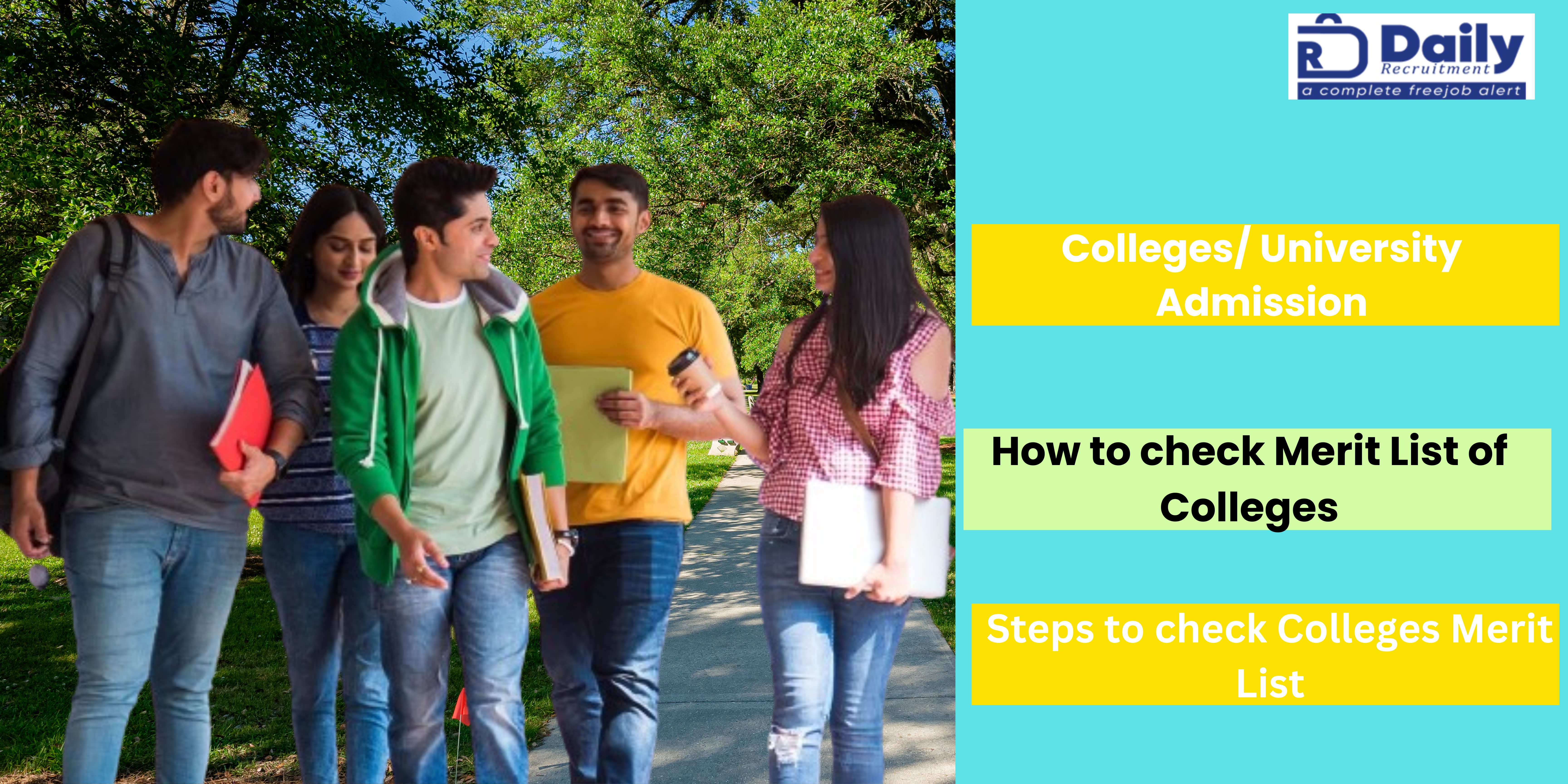 How to check merit list of colleges 2024