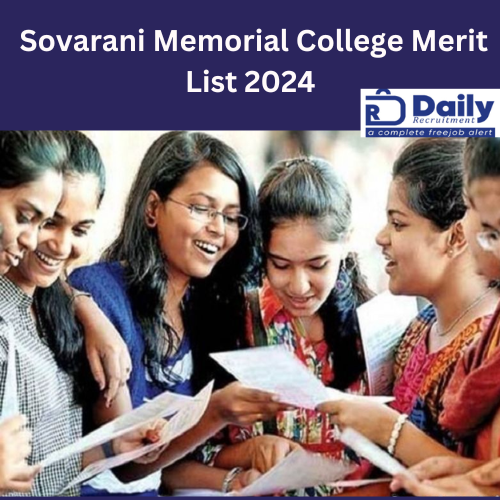 Sovarani Memorial College Merit List 2024