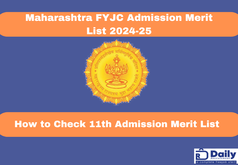 How to check 11th admission merit List